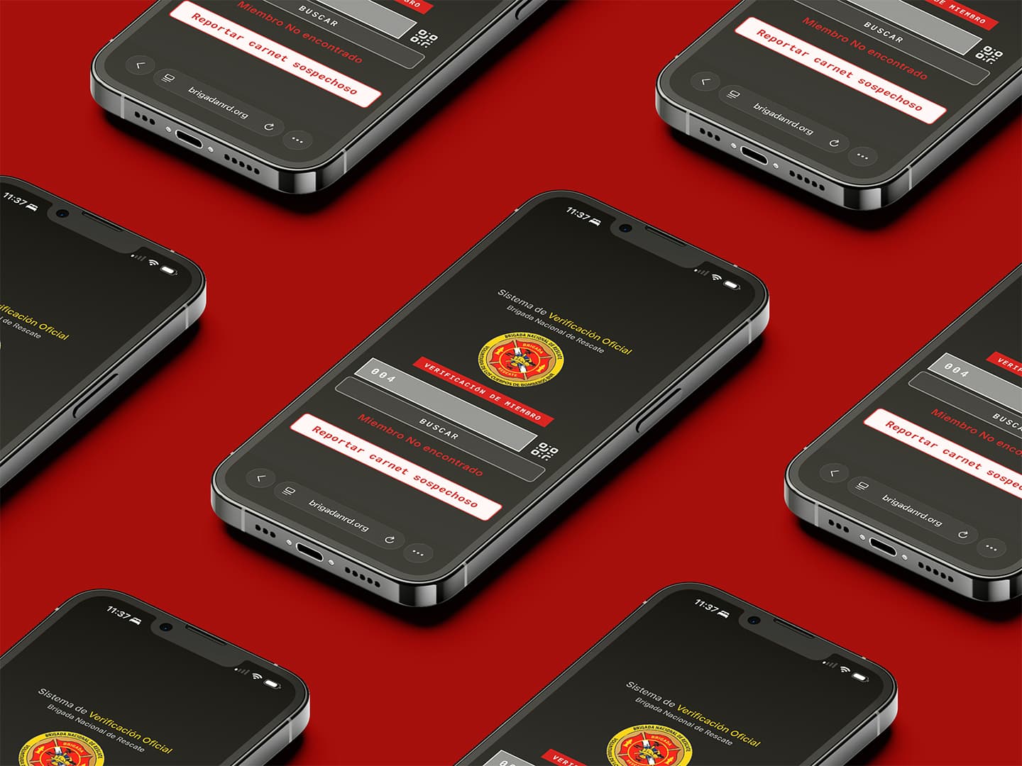 Brigada de Rescate Web App